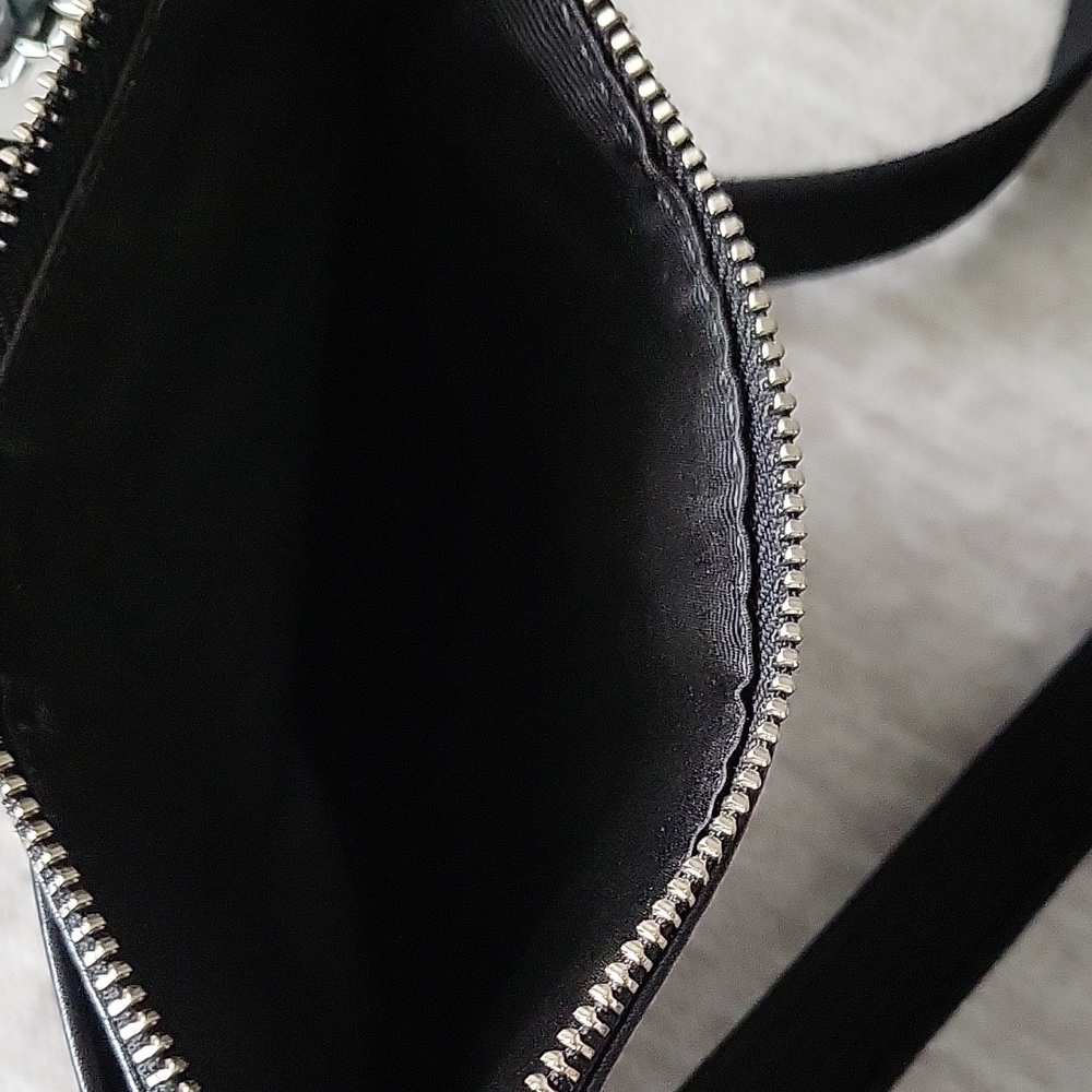 Coach Black Leather Crossbody Bag - Picture 4 of 5
